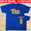 Pitt Kenny Pickett 8 Player Shirt