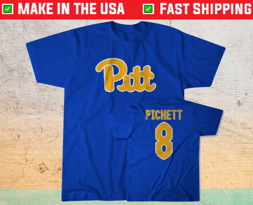 Pitt Kenny Pickett 8 Player Shirt