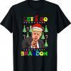 Funny Let's Go Brandon Trump Ugly Christmas Sweater Shirt