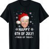 Happy 4th Of July Funny Joe Biden Christmas Ugly Sweater Shirt