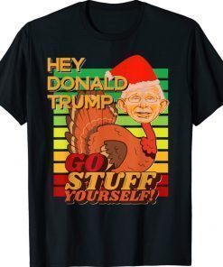 Christmas Fauci Trump Stuff Yourself Anti Liberal Fauci Xmas Shirt