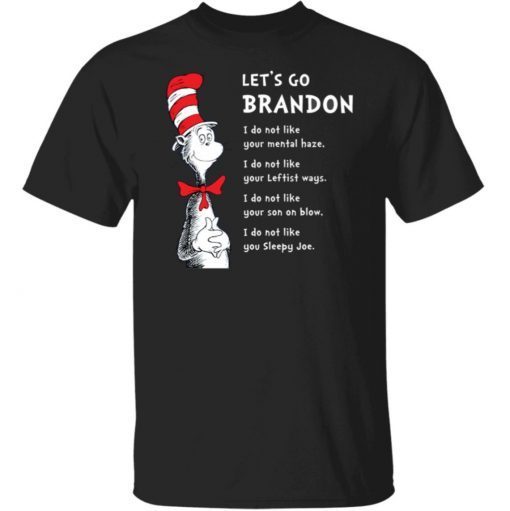 Tee Shirts Dr Seuss Let’s Go Brandon