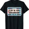 Let's Go Brandon Biden Chant US Car License Plate Shirt