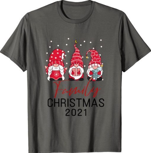 Three Christmas Dwarf Family 2021 Shirt