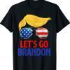 Donald Trump Glasses Let’s Go Brandon Shirt