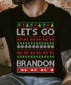 2021 Lets Go Brandon Ugly Christmas T-Shirt