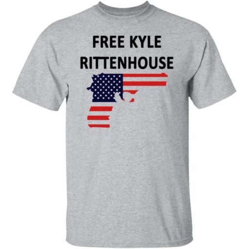 Free Kyle Rittenhouse US Flag Shirt