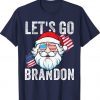 Let's go Brandon Santa Claus Xmas Shirt