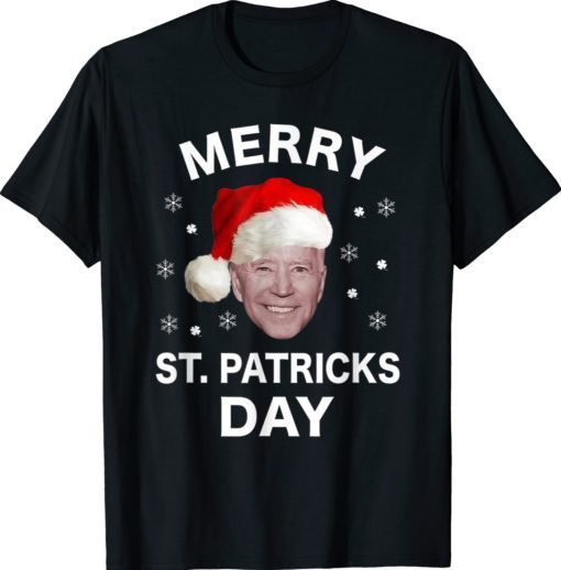 Let's Go Brandon Merry St. Patricks Day Christmas Shirt
