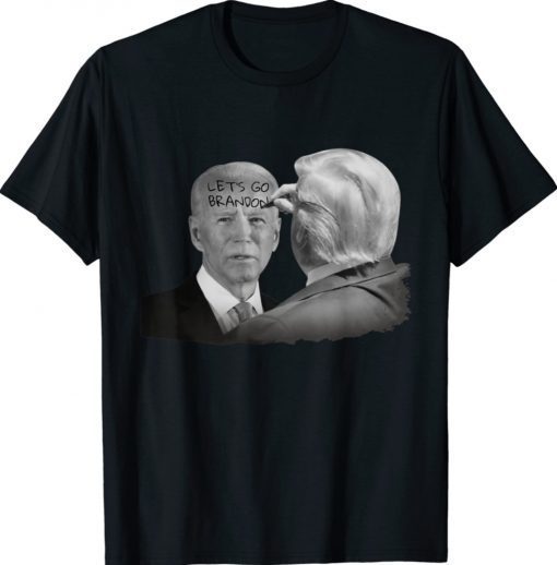 Trump Writing Biden Let’s Go Brandon Anti Biden Shirt