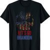 Vintage Let's Go Brandon Lets Skull 2021 TShirt