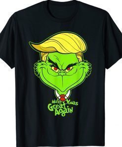 Trump Grinch Make Xmas Great Again 2022 Shirt