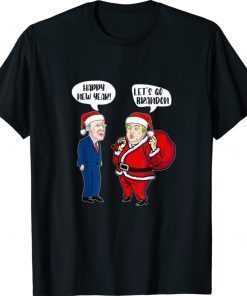 Lets Go Branson Brandon Meme Trump Santa Biden Shirt