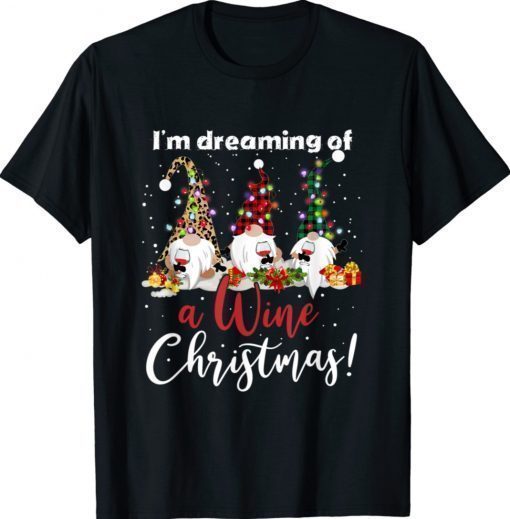 I'm Dreaming of a Wine Christmas Shirt