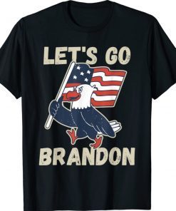 Let's Go Brandon Biden Chant Eagle Strikes Again Shirt