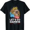 Let’s Go Darwin Funny Vintage US Flag Lion Lets Go Darwin 2022 TShirt