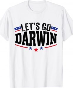 Let’s Go Darwin Vintage Funny Shirts