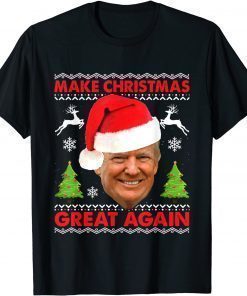 Make Christmas Great Again Trump Ugly Christmas Pajamas Funny T-Shirt