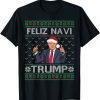 T-Shirt Trump Ugly Christmas Sweater Feliz Navi Trump Republican Funny