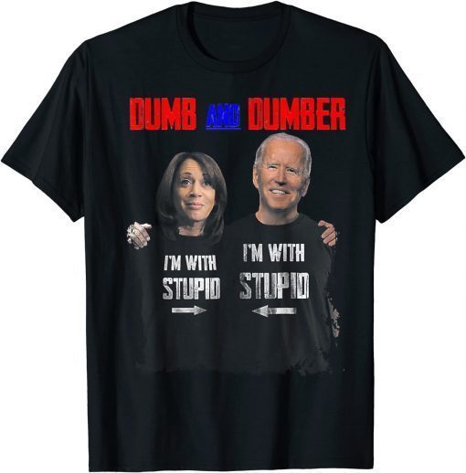 T-Shirt Dumb And Dumber Biden 2022