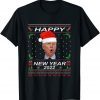 Official Happy New Year 2022 Santa Joe Biden Merry Uh Uh Christmas TShirt