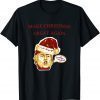 T-Shirt Santa Trump Make Christmas Great Again Tap Me 2022