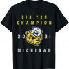 Funny Michigan Big Ten Championship 2021 T-Shirt