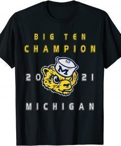 Funny Michigan Big Ten Championship 2021 T-Shirt