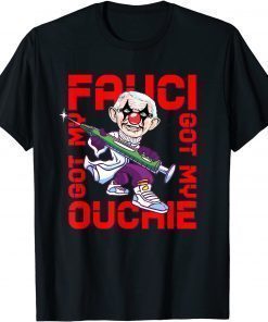 Classic Fauci Ouchie Clown Valentine Science FAUCH Valentine Day T-Shirt