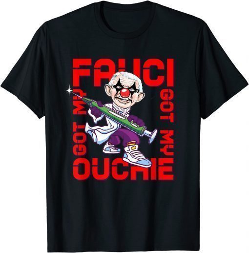 Classic Fauci Ouchie Clown Valentine Science FAUCH Valentine Day T-Shirt