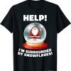 T-Shirt Anti Liberal Republican I'm Surrounded by Snowflakes