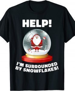 T-Shirt Anti Liberal Republican I'm Surrounded by Snowflakes