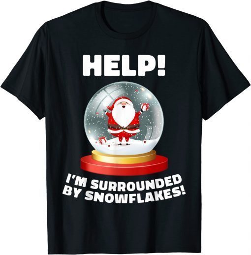 T-Shirt Anti Liberal Republican I'm Surrounded by Snowflakes