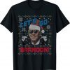 T-Shirt Biden Ugly Christmas Sweater Party Let's Go Brandon