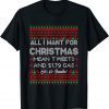 All I want for Christmas Biden Trump Anti Liberal Funny T-Shirt