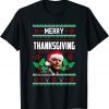 Joe Biden Merry Thanksgiving Ugly Christmas Sweater Gift T-Shirt