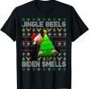 T-Shirt Anti Biden Jingle Bells Biden Smells Uglys Christmas Sweater