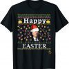 Funny Santa Joe Biden Happy EASTER Ugly Christmas T-Shirt