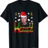 Funny Happy Kwanzaa Christmas Joe Biden Kinara Santa Gift TShirt