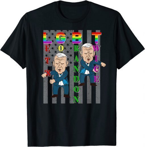 TShirt Let's Go Biden Pro Trump 2024 Flag Anti Joe Biden Gift