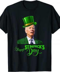 2022 Happy St Patricks Day Leprechaun Joe Biden Tee For Men Women T-Shirt