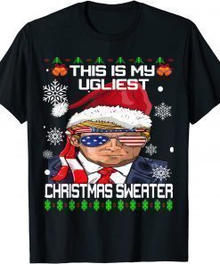 Classic This Is My Ugliest Let's Go 2024 Brandon Christmas Sweater Shirts