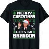 T-Shirt Merry Christmas Let's Go Branson Brandon Ugly Xmas Trump Classic