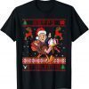 Santa Joe Biden Happy Saint Valentine Ugly Christmas 2022 T-Shirt