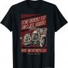 Mens Some Grandpas Play Bingo Real Grandpas Ride Motorcycles Tee Shirts