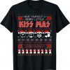 2022 KISS Merry Little KISSmas Funny Christmas T-Shirt