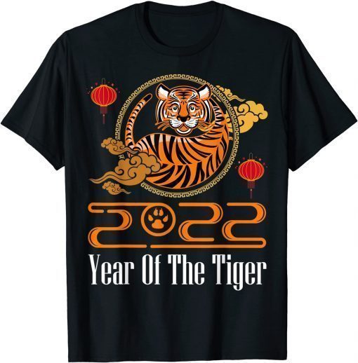 Year Of The Tiger Zodiac Lunar New Year TShirt