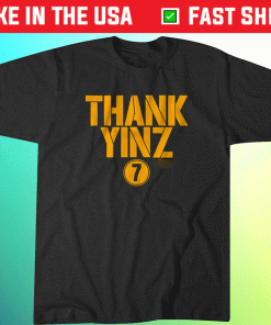 Ben Roethlisberger Thank Yinz Shirt