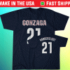 Courtney Vandersloot Gonzaga Player Shirt