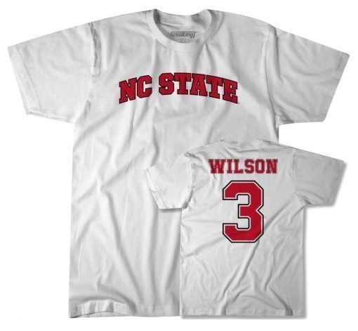NC State Baseball Russell Wilson Player Shirt